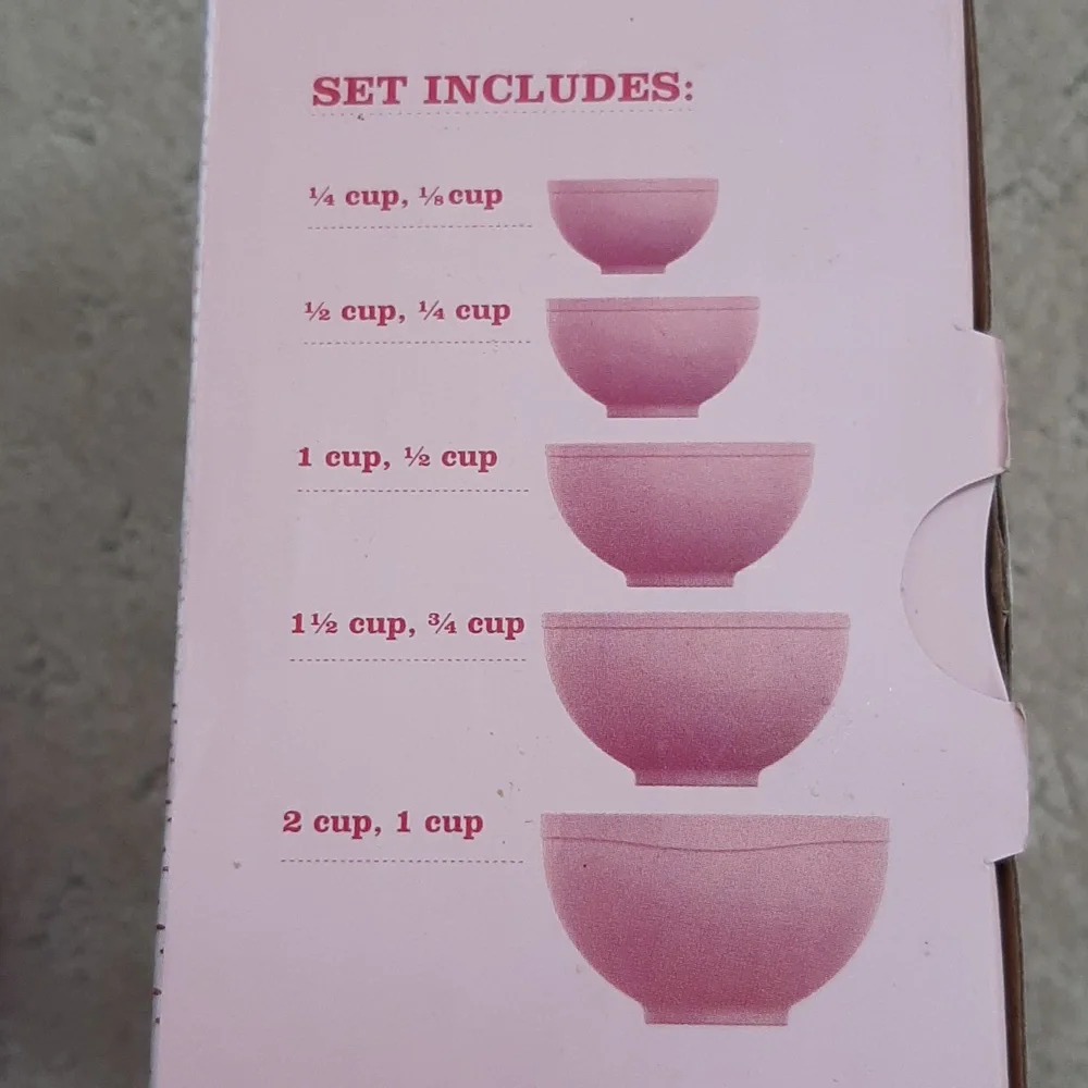 Baking Needs. Spatula,5 Pc Bowl Set,Heart Pancake Mold,Batter Bowl Nylon Turner